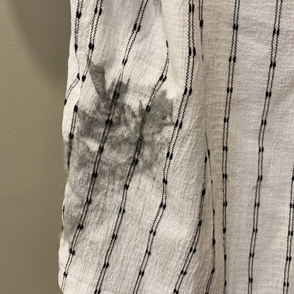 MADEWELL Tie- Neck Tunic Top - Picture 9 of 11